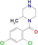 1-(2,4-dichlorobenzoyl)-2-methylpiperazine