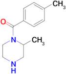 2-methyl-1-(4-methylbenzoyl)piperazine