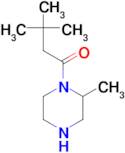 3,3-dimethyl-1-(2-methylpiperazin-1-yl)butan-1-one