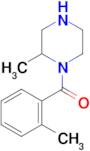 2-methyl-1-(2-methylbenzoyl)piperazine