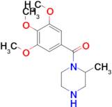 2-methyl-1-(3,4,5-trimethoxybenzoyl)piperazine
