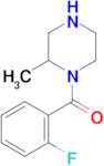1-(2-fluorobenzoyl)-2-methylpiperazine