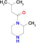 3-methyl-1-(2-methylpiperazin-1-yl)butan-1-one