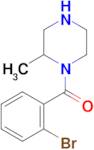 1-(2-bromobenzoyl)-2-methylpiperazine