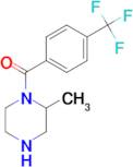 2-methyl-1-[4-(trifluoromethyl)benzoyl]piperazine