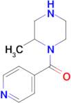 2-methyl-1-(pyridine-4-carbonyl)piperazine