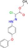 ethyl (2Z)-2-chloro-2-[2-(4-phenoxyphenyl)hydrazin-1-ylidene]acetate