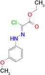 ethyl (2Z)-2-chloro-2-[2-(3-methoxyphenyl)hydrazin-1-ylidene]acetate