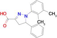1-(2,3-dimethylphenyl)-5-phenyl-4,5-dihydro-1H-pyrazole-3-carboxylic acid