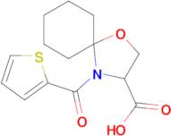 4-(thiophene-2-carbonyl)-1-oxa-4-azaspiro[4.5]decane-3-carboxylic acid