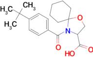 4-(4-tert-butylbenzoyl)-1-oxa-4-azaspiro[4.5]decane-3-carboxylic acid