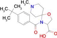 4-(4-tert-butylbenzoyl)-8-methyl-1-oxa-4,8-diazaspiro[4.5]decane-3-carboxylic acid