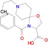 4-benzoyl-8-propyl-1-oxa-4,8-diazaspiro[4.5]decane-3-carboxylic acid