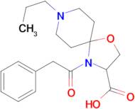 4-(2-phenylacetyl)-8-propyl-1-oxa-4,8-diazaspiro[4.5]decane-3-carboxylic acid