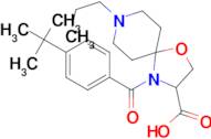 4-(4-tert-butylbenzoyl)-8-propyl-1-oxa-4,8-diazaspiro[4.5]decane-3-carboxylic acid