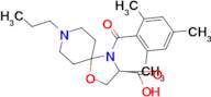 8-propyl-4-(2,4,6-trimethylbenzoyl)-1-oxa-4,8-diazaspiro[4.5]decane-3-carboxylic acid