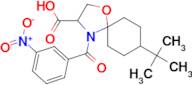 8-tert-butyl-4-(3-nitrobenzoyl)-1-oxa-4-azaspiro[4.5]decane-3-carboxylic acid