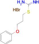 [(3-phenoxypropyl)sulfanyl]methanimidamide hydrobromide