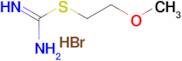 1-(carbamimidoylsulfanyl)-2-methoxyethane hydrobromide