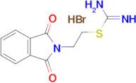 {[2-(1,3-dioxo-2,3-dihydro-1H-isoindol-2-yl)ethyl]sulfanyl}methanimidamide hydrobromide
