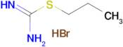 (propylsulfanyl)methanimidamide hydrobromide