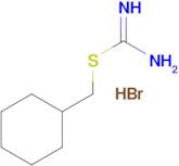 [(cyclohexylmethyl)sulfanyl]methanimidamide hydrobromide