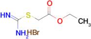 ethyl 2-(carbamimidoylsulfanyl)acetate hydrobromide