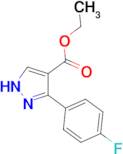 ethyl 5-(4-fluorophenyl)-1H-pyrazole-4-carboxylate