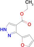 ethyl 5-(furan-2-yl)-1H-pyrazole-4-carboxylate