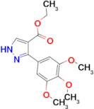 ethyl 5-(3,4,5-trimethoxyphenyl)-1H-pyrazole-4-carboxylate