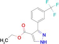 ethyl 5-[3-(trifluoromethyl)phenyl]-1H-pyrazole-4-carboxylate