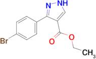 ethyl 5-(4-bromophenyl)-1H-pyrazole-4-carboxylate