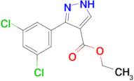 ethyl 5-(3,5-dichlorophenyl)-1H-pyrazole-4-carboxylate