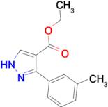 ethyl 5-(3-methylphenyl)-1H-pyrazole-4-carboxylate