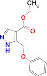 ethyl 5-(phenoxymethyl)-1H-pyrazole-4-carboxylate