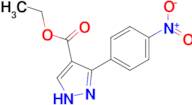 ethyl 5-(4-nitrophenyl)-1H-pyrazole-4-carboxylate