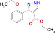 ethyl 5-(2-ethoxyphenyl)-1H-pyrazole-4-carboxylate