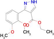 ethyl 5-(2,3-dimethoxyphenyl)-1H-pyrazole-4-carboxylate