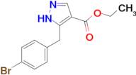 ethyl 5-[(4-bromophenyl)methyl]-1H-pyrazole-4-carboxylate