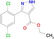 ethyl 5-(2,5-dichlorophenyl)-1H-pyrazole-4-carboxylate