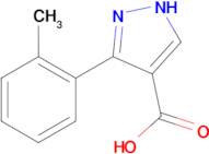 5-(2-methylphenyl)-1H-pyrazole-4-carboxylic acid