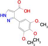 5-(3,4,5-trimethoxyphenyl)-1H-pyrazole-4-carboxylic acid