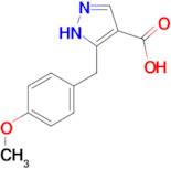 5-[(4-methoxyphenyl)methyl]-1H-pyrazole-4-carboxylic acid