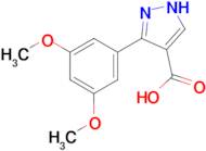 5-(3,5-dimethoxyphenyl)-1H-pyrazole-4-carboxylic acid