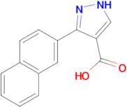 5-(naphthalen-2-yl)-1H-pyrazole-4-carboxylic acid