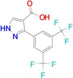 5-[3,5-bis(trifluoromethyl)phenyl]-1H-pyrazole-4-carboxylic acid