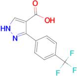 5-[4-(trifluoromethyl)phenyl]-1H-pyrazole-4-carboxylic acid