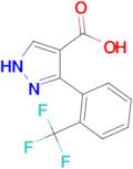 5-[2-(trifluoromethyl)phenyl]-1H-pyrazole-4-carboxylic acid