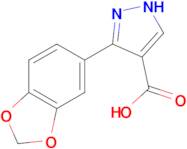 5-(2H-1,3-benzodioxol-5-yl)-1H-pyrazole-4-carboxylic acid