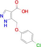 5-[(4-chlorophenoxy)methyl]-1H-pyrazole-4-carboxylic acid